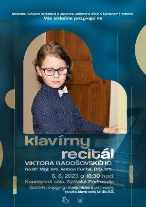 Klavírny recitál_ 6. jún 2023_ Koncertná sála